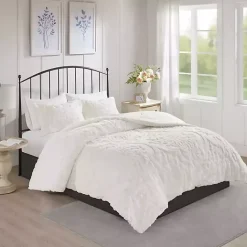 Discount Kirklands Home Damask Full/Queen 3-pc. Comforter Set White