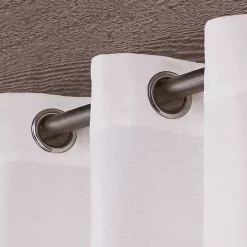 Hot Kirklands Home Delano Outdoor Curtain Panel Set, 96 in. White