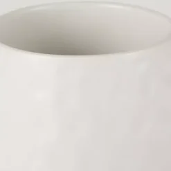Online Kirklands Home Dimpled Bamboo Canisters, Set of 2 White