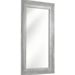 Discount Kirklands Home White Driftwood Framed Leaner Mirror