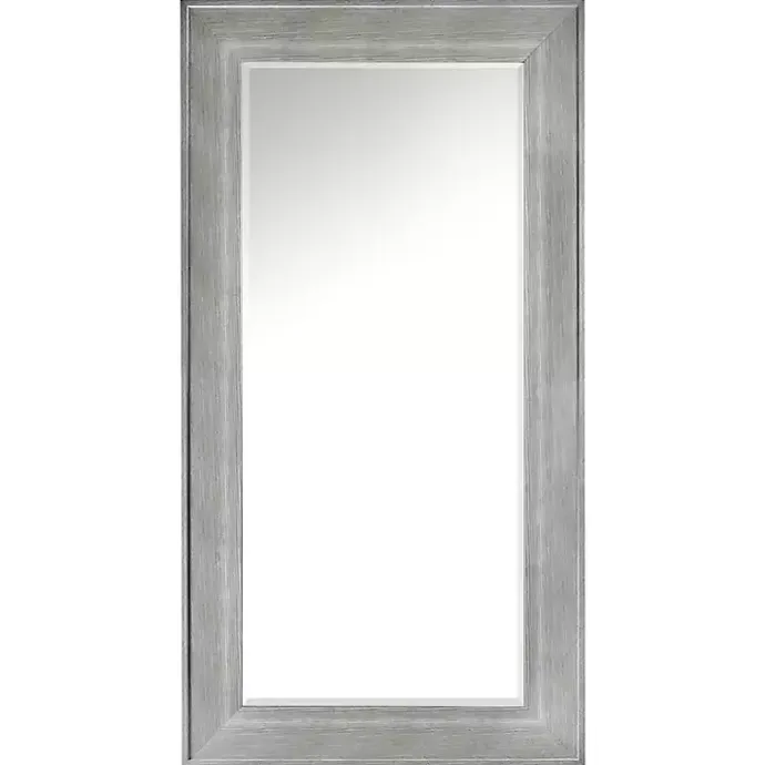 Discount Kirklands Home White Driftwood Framed Leaner Mirror