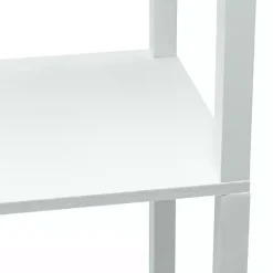 Kirklands Home Etagere Shelf Charging Floor Lamp White