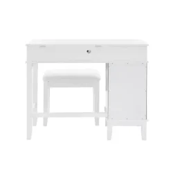 Clearance Kirklands Home Eva Mirrored 2-pc. Vanity Set White