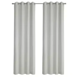 Sale Kirklands Home Faux Suede Blackout Curtain Panel, 108 in. White