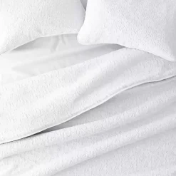 Outlet Kirklands Home Floral Stitch 3-pc. Queen Quilt Set White