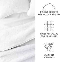 Online Kirklands Home Floral Stitch 2-pc. Twin Quilt Set White