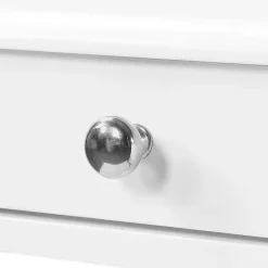 Online Kirklands Home French Country Single Drawer Accent Table White