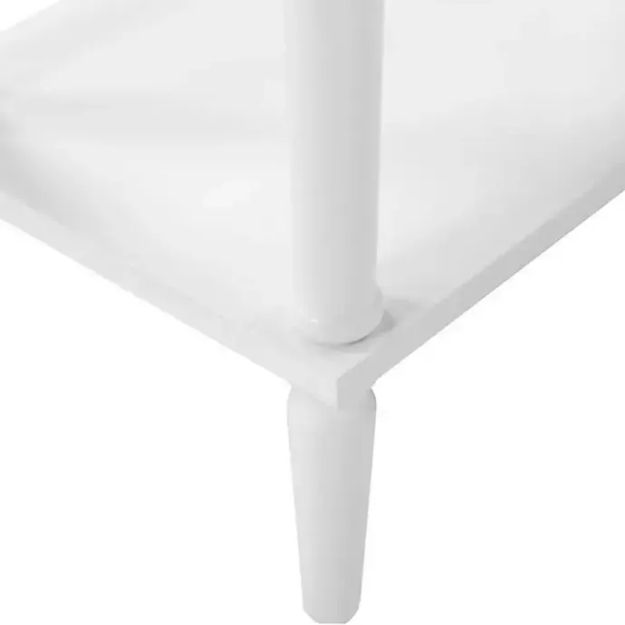 Online Kirklands Home French Country Single Drawer Accent Table White