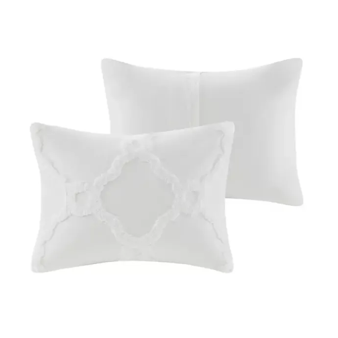 Sale Kirklands Home Geometric California King 3-pc Comforter Set White