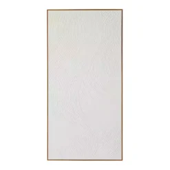 Outlet Kirklands Home Geometric Dimensional Canvas Art Print White