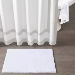 Hot Kirklands Home High Pile Marshmallow Bath Mat, 30 in. White