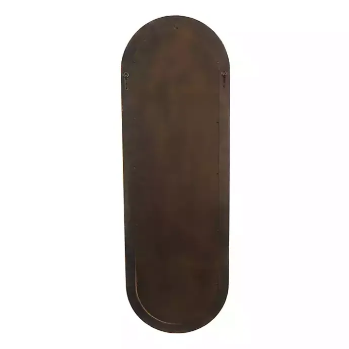 Discount Kirklands Home White Layered Frame Oblong Wall Mirror