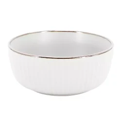 Sale Kirklands Home Leo Stoneware 16-pc. Dinnerware Set White