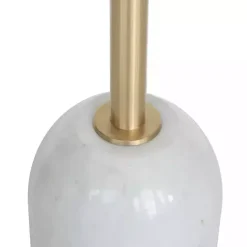 Best Kirklands Home Marble & Gold Cocktail Table White