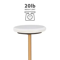 Online Kirklands Home Marble and Gold Base Cocktail Table White