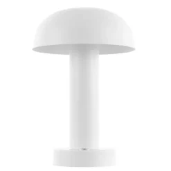 New Kirklands Home Metal LED Cordless Touch Lamp, 10 in. White