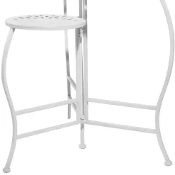 Discount Kirklands Home Metal 3-Tier Plant Stand White