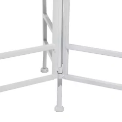 Discount Kirklands Home Metal 3-Tier Plant Stand White