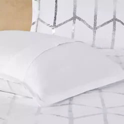 New Kirklands Home White Metallic 4-pc. Twin/Twin XL Comforter Set