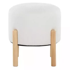 Online Kirklands Home Michelle Ottoman White