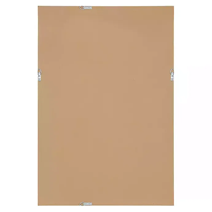 New Kirklands Home White Oakhurst Rectangle Wall Mirror, 30 in.
