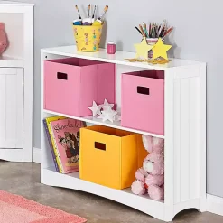 Outlet Kirklands Home 2-Open Shelf Bookcase White