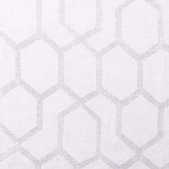 Discount Kirklands Home White Paton Curtain Panel Set, 108 in.