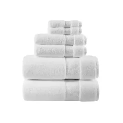 Kirklands Home 6-pc. Cotton Bath Towel Set White