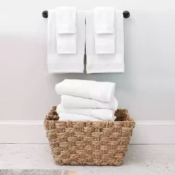 Outlet Kirklands Home 6-pc. Essential Cotton Bath Towels White