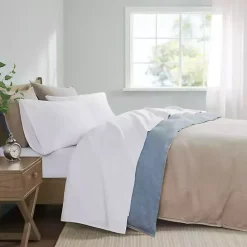 Kirklands Home Pima Cotton Sateen 4-pc. King Sheet Set White