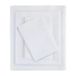 Kirklands Home Pima Cotton Sateen 4-pc. King Sheet Set White