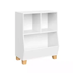 Discount Kirklands Home White Pine Catch-All Toy Organizer with Cubbies