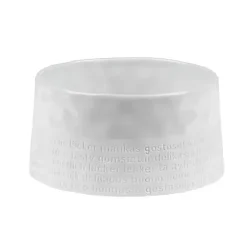 Clearance Kirklands Home Porcelain Delicious Embossed Bowl White