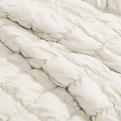 Outlet Kirklands Home Puff 3-pc. Full/Queen Comforter Set White