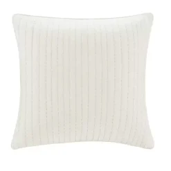 Discount Kirklands Home Quilted Euro Pillow Sham White
