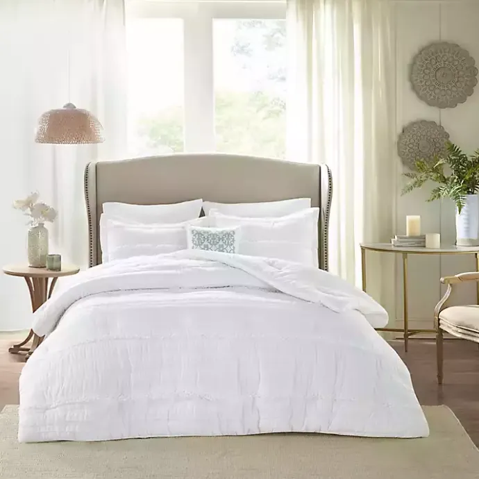 Best Kirklands Home White Quilted King 5-pc. Comforter Set