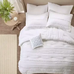 Best Kirklands Home White Quilted King 5-pc. Comforter Set