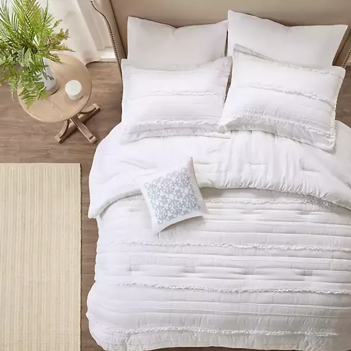 Best Kirklands Home White Quilted King 5-pc. Comforter Set