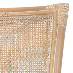 Clearance Kirklands Home Rattan Chiara Dining Chairs, Set of 2 White
