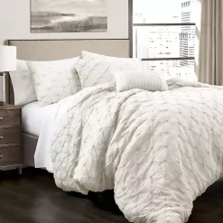 Outlet Kirklands Home Ravello 5-pc. Full/Queen Comforter Set White