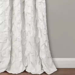 New Kirklands Home Ravello Pintuck Curtain Panel, 84 in. White
