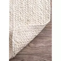 Kirklands Home Reno Woven Area Rug, 3x5 White