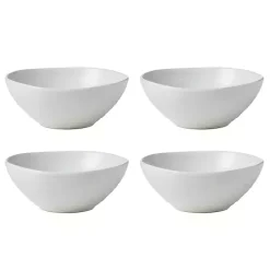 Sale Kirklands Home Ridge 12-pc. Stoneware Dinnerware Set White