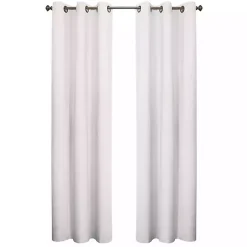 Sale Kirklands Home Room Darkening Curtain Panel Set, 63 in. White