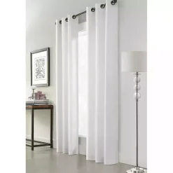 Sale Kirklands Home Room Darkening Curtain Panel Set, 63 in. White
