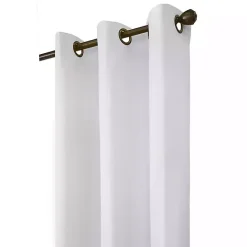 Best Kirklands Home Room Darkening Curtain Panel Set, 84 in. White