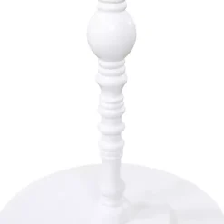 Kirklands Home Santel Spindle Accent Table White