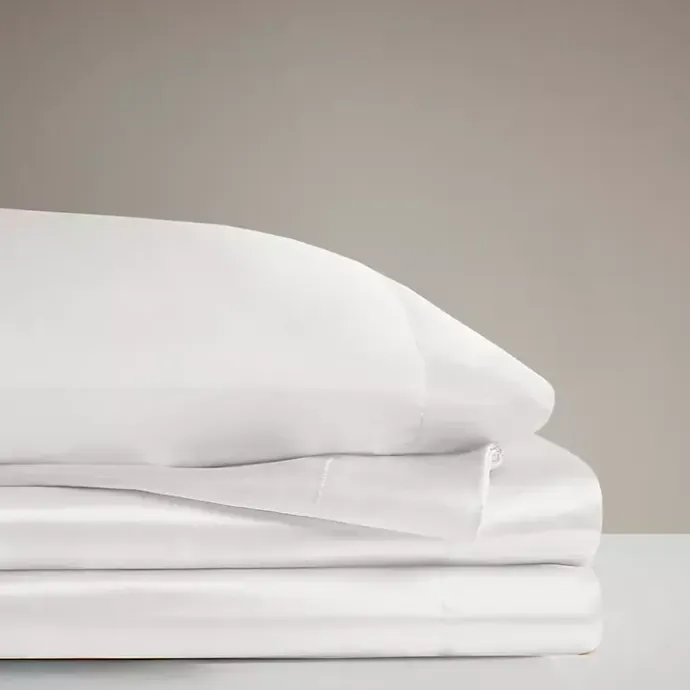 Sale Kirklands Home Satin 6-pc. California King Sheet Set White