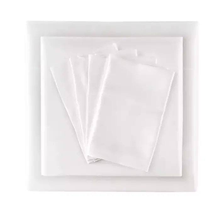 New Kirklands Home Satin 6-pc. Queen Sheet Set White