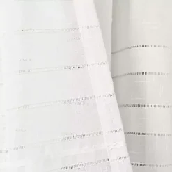 Hot Kirklands Home Sheer Grommet Curtain Panel Set, 84 in. White
